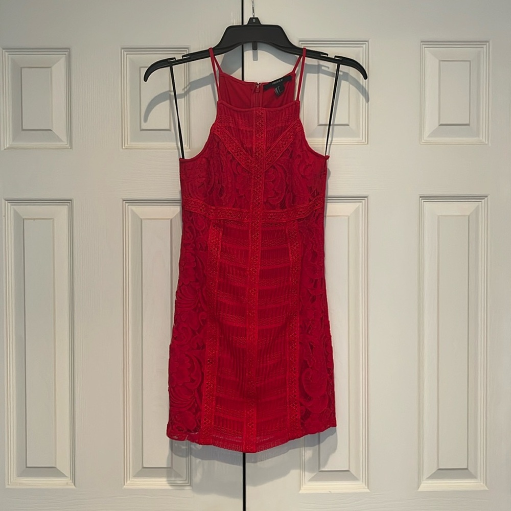 Red Bodycon Cocktail Dress